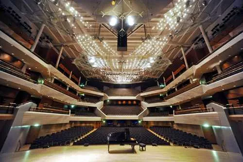 Whole Facility (Auditorium) 1 room hire layout at The Bridgewater Hall