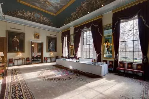 The Court Room 1 room hire layout at Trinity House