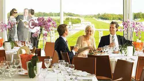 Charlton Boxes 1 room hire layout at Goodwood Racecourse 