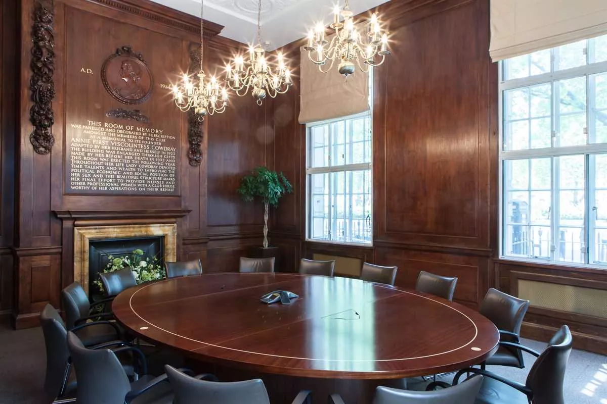 The Sarah Swift Room at 20 Cavendish Square in Marylebone