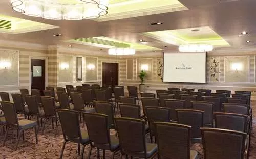 The Grassholme Suite 1 room hire layout at Rockliffe Hall Hotel, Golf & Spa
