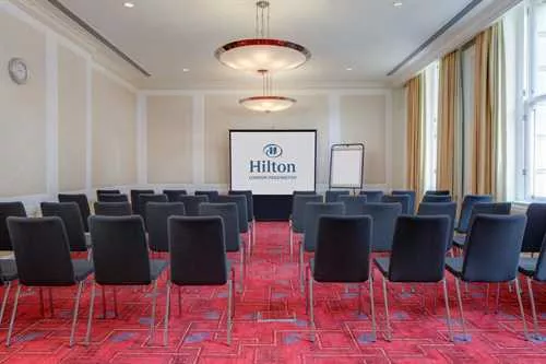 MacIver 1 room hire layout at Hilton London Paddington Hotel