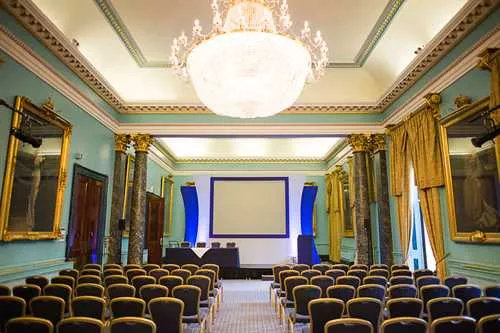 Nash Room 1 room hire layout at 116 Pall Mall