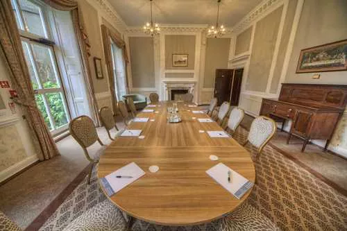 Hothorpe Hall - Drawing 1 room hire layout at Hothorpe Hall