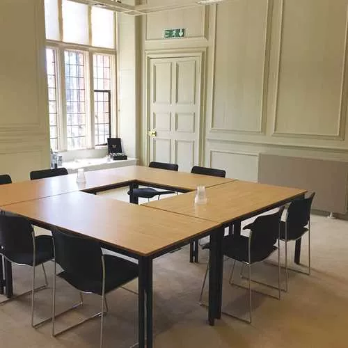 Dolman 2 1 room hire layout at Shaw House