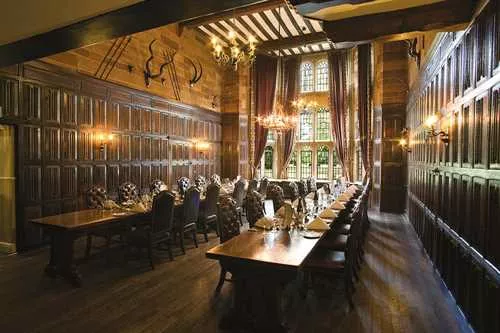 Baronial 1 room hire layout at Highgate House