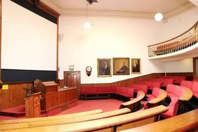 Lecture Theatre 1 room hire layout at LMI Conference Centre