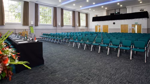 Main Hall 1 room hire layout at Woburn House