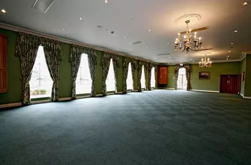 The Reception Room 1 room hire layout at Tattersalls
