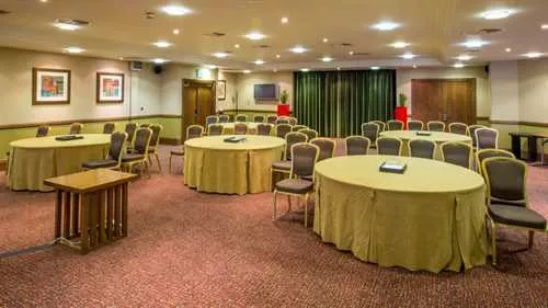Club Room 1 room hire layout at DoubleTree by Hilton Glasgow Westerwood Spa & Golf Resort