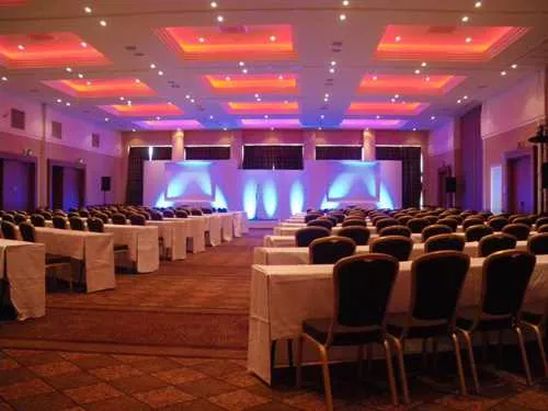 Carrick Suite 1 room hire layout at DoubleTree by Hilton Glasgow Westerwood Spa & Golf Resort
