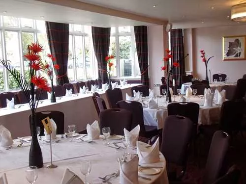 Merlot 1 room hire layout at Bournemouth West Cliff Hotel