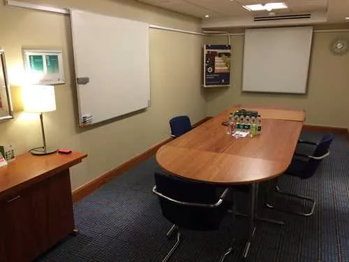 Fitzwilliam Room 1 room hire layout at Holiday Inn Cambridge