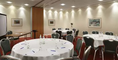 Blaydon & Gibbs Suite 1 room hire layout at Life Meetings and Events