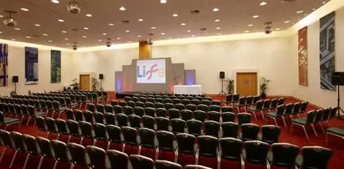 Scotswood Suite 1 room hire layout at Life Meetings and Events