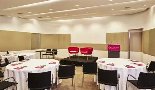 Wolfson Conference Suite 1 room hire layout at 41 Portland Place