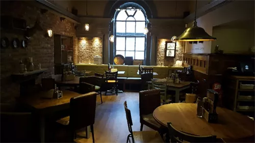 The Dining Room 1 room hire layout at Brewhouse & Kitchen – Chester