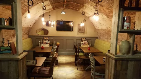The Academy Room 1 room hire layout at Brewhouse & Kitchen – Chester