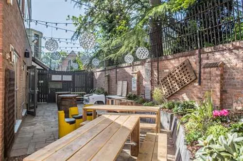 The Mercia Yard 1 room hire layout at Brewhouse & Kitchen – Lichfield