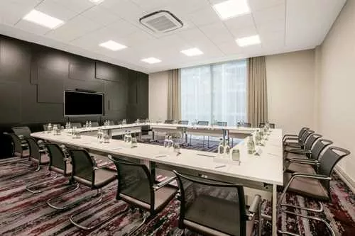 Tower Suite 1 room hire layout at Crowne Plaza Docklands