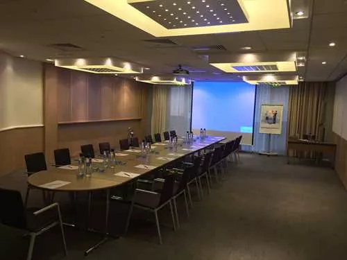 Brearly 1 room hire layout at Novotel Sheffield Centre Hotel