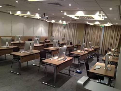 Loxley / Firth 1 room hire layout at Novotel Sheffield Centre Hotel