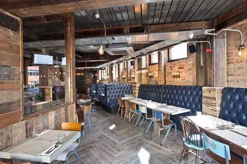 The Mezcaleria 1 room hire layout at Ojo Rojo - Bar & Restaurant Dorset