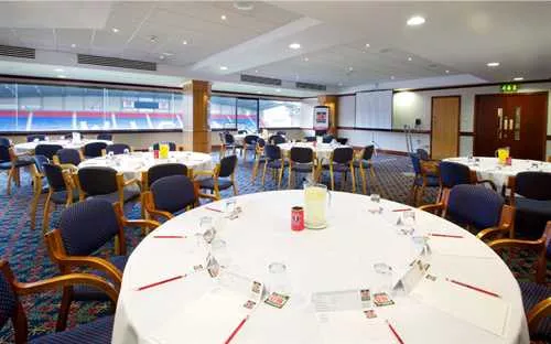 Chairman's Club 1 room hire layout at The DW Stadium