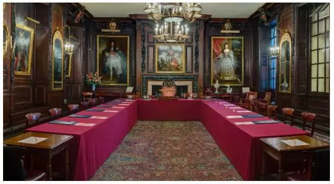 The Court Room at Searcys at Vintners' Hall in Vintry