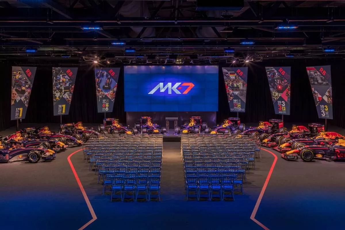 Red Bull Racing Launches State-Of-The-Art Event Space: Mk-7