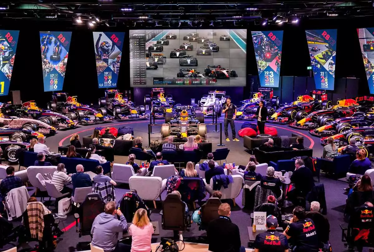 RED BULL TECHNOLOGY SEES HUGE GROWTH IN ITS CORPORATE EVENTS BUSINESS AS IT CONTINUES TO EVOLVE ITS OFFERING 