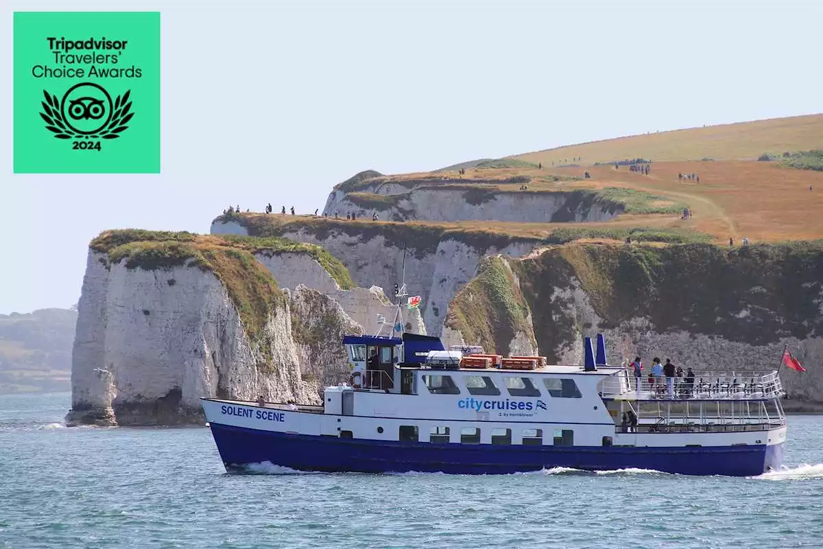 City Cruises Poole Cruises to 2024 Travelers' Choice Award! 