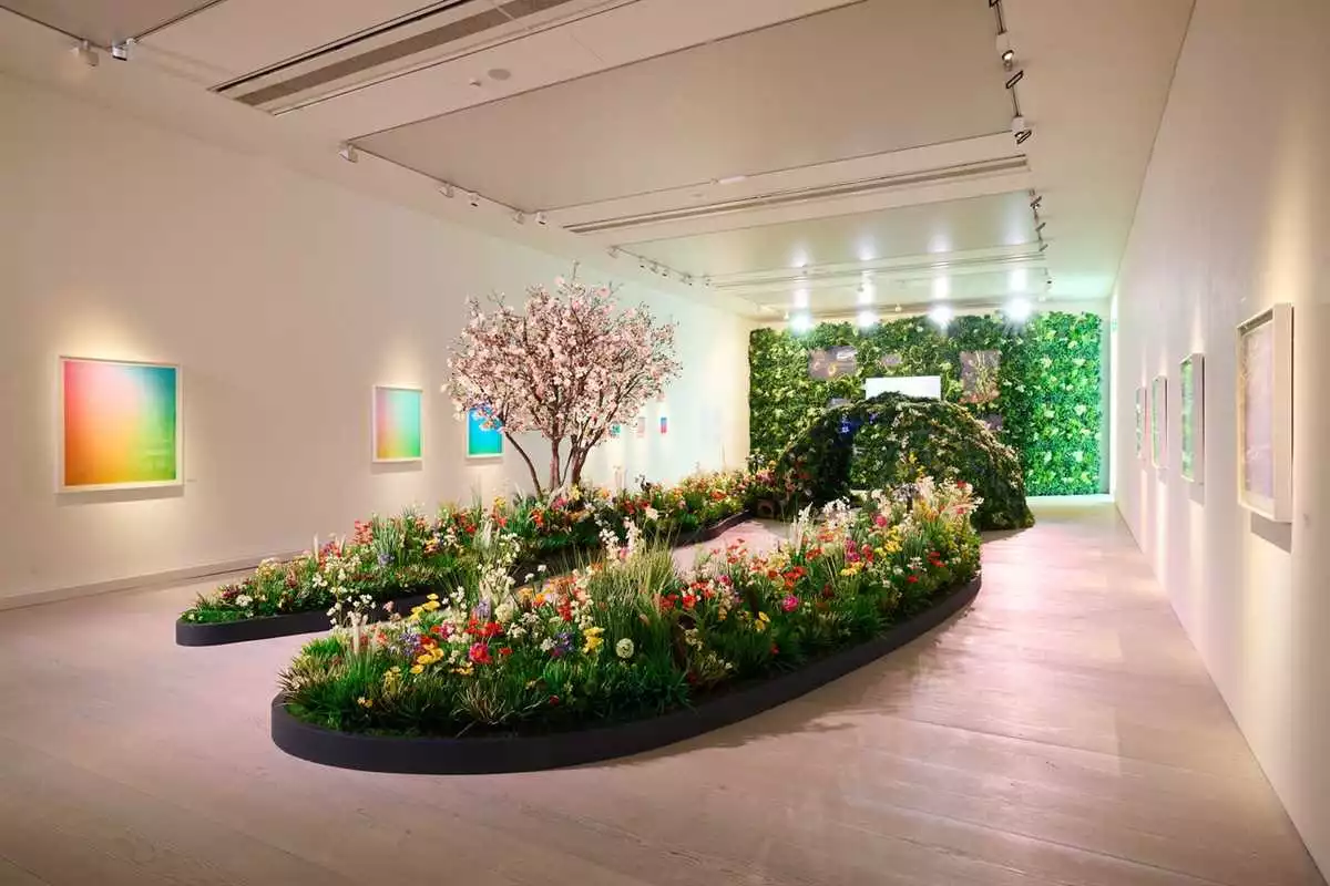 Strata delivers groundbreaking ‘Powered by Nature’ installation  for Peugeot at Saatchi Gallery 
