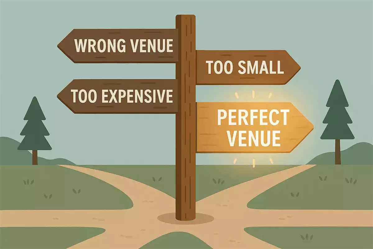 Having trouble finding the perfect venue? Perhaps you’re looking in the wrong place 