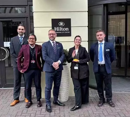 Hilton Cambridge City Centre Triumphs at Cambridge BID Awards with Two  Major Wins